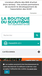 Mobile Screenshot of laboutiqueduscoutisme.com